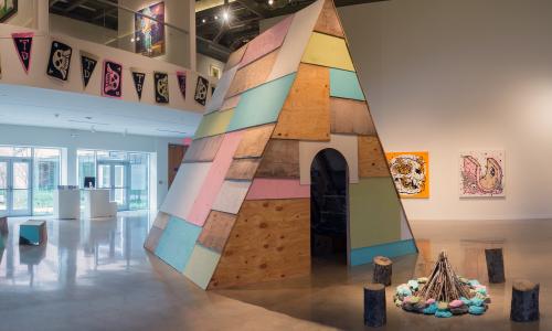 Michael Sieben on exhibit at the Visual Arts Center.