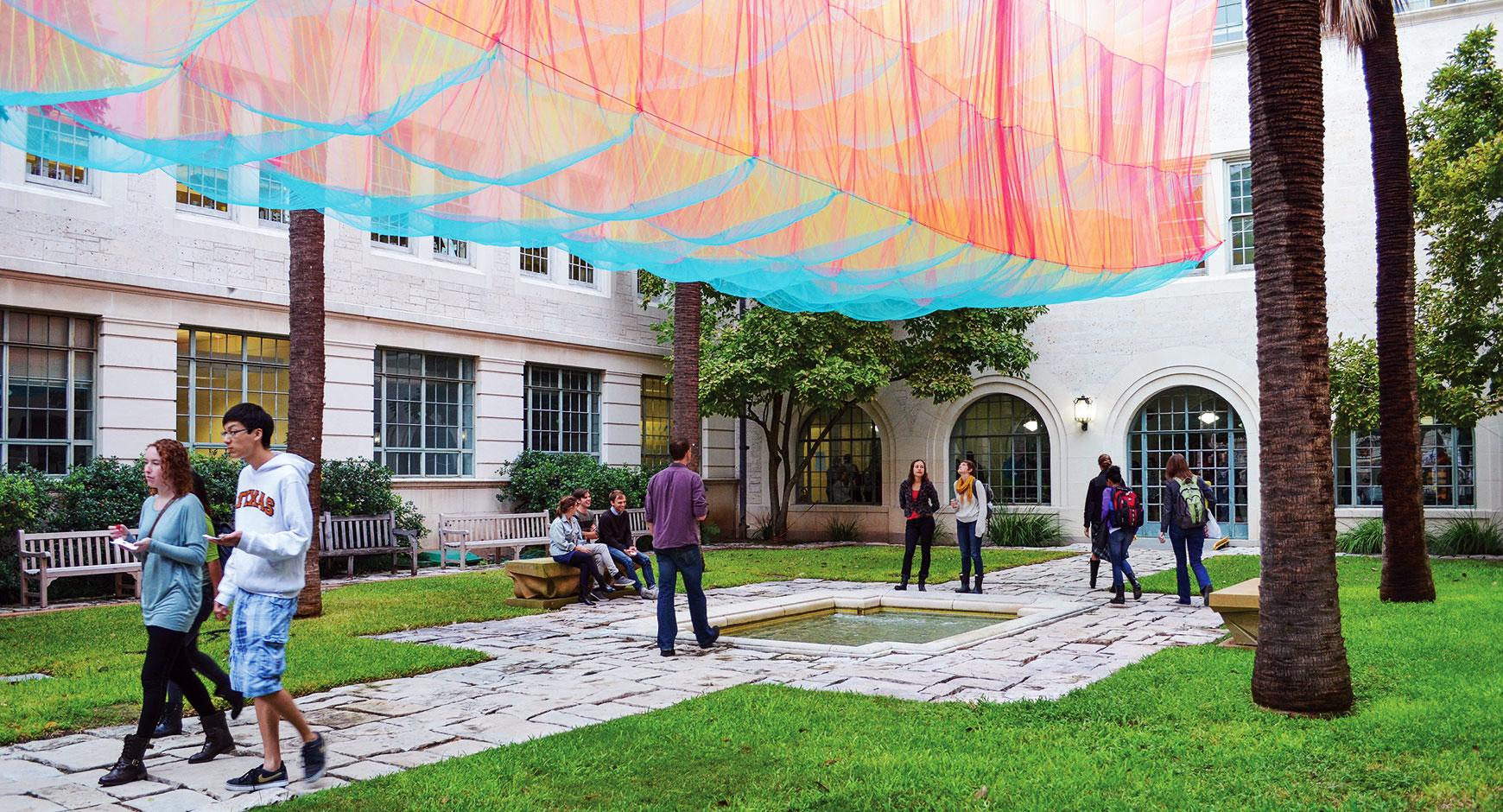 Courtyard at School of Architecture
