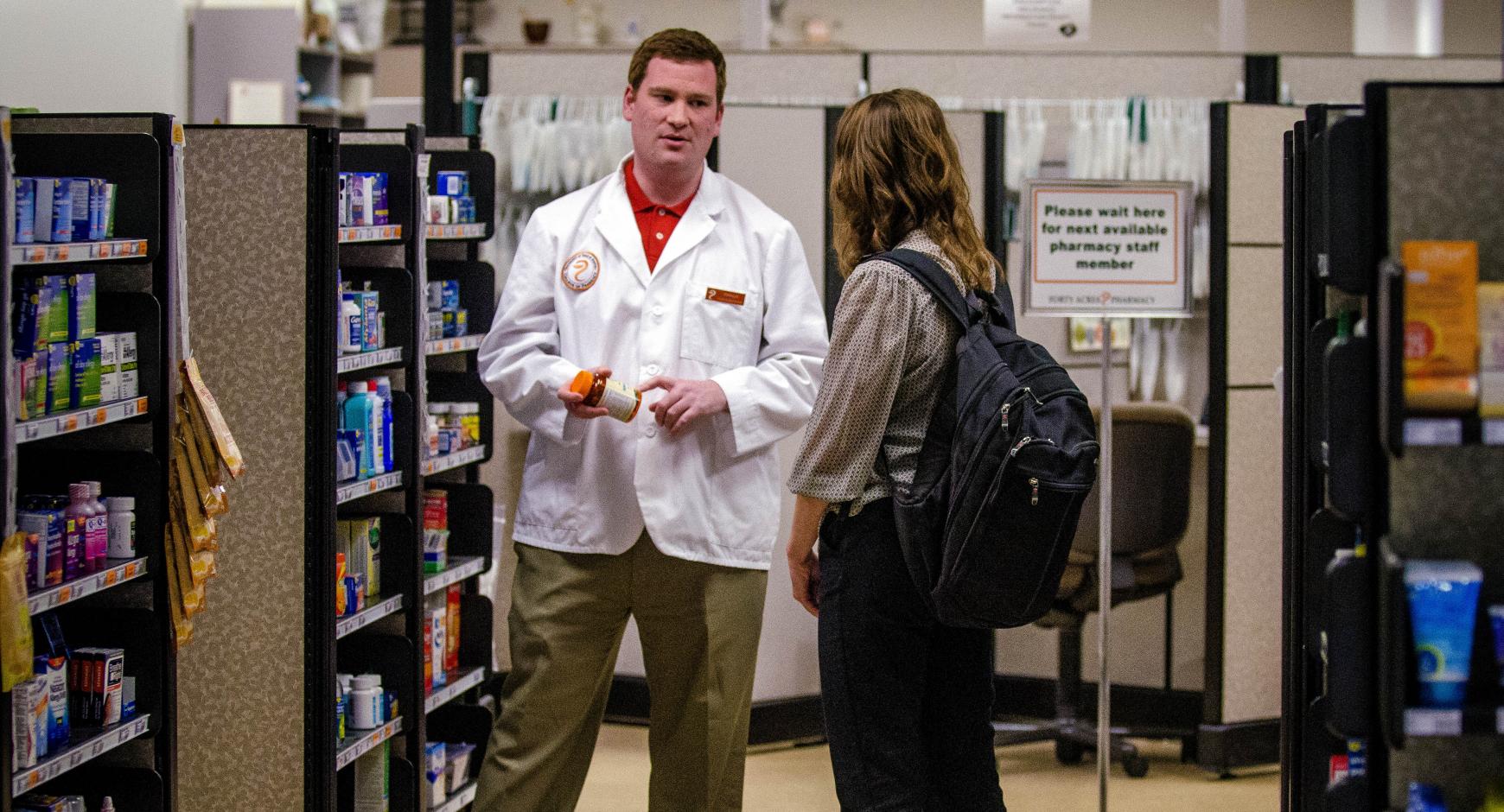 Forty Acres Pharmacy student workers