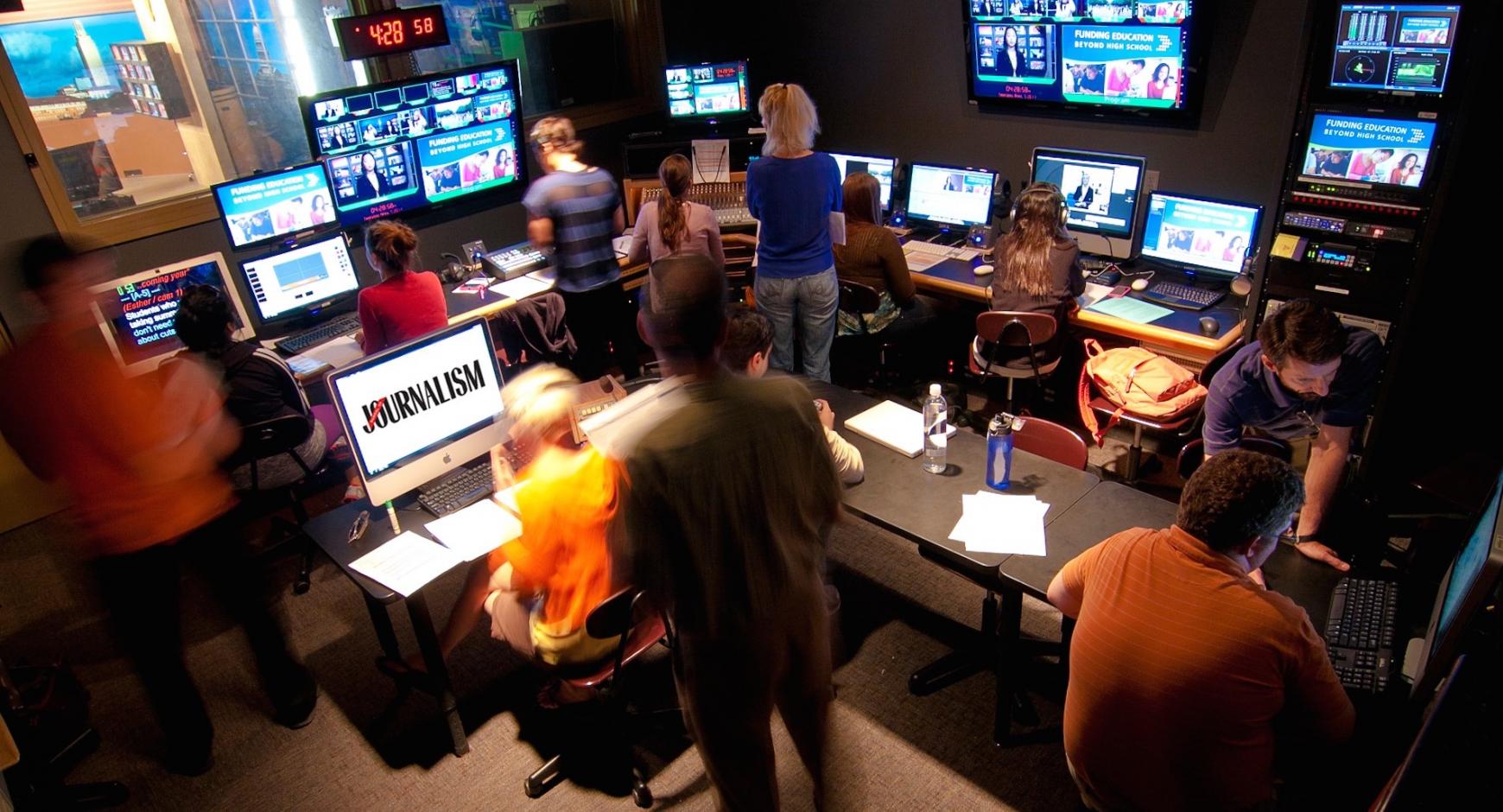 Behind the scenes of Texas Newswatch.