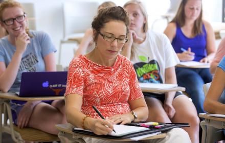 Social work classroom